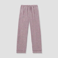 Berry Gingham Pajama Set