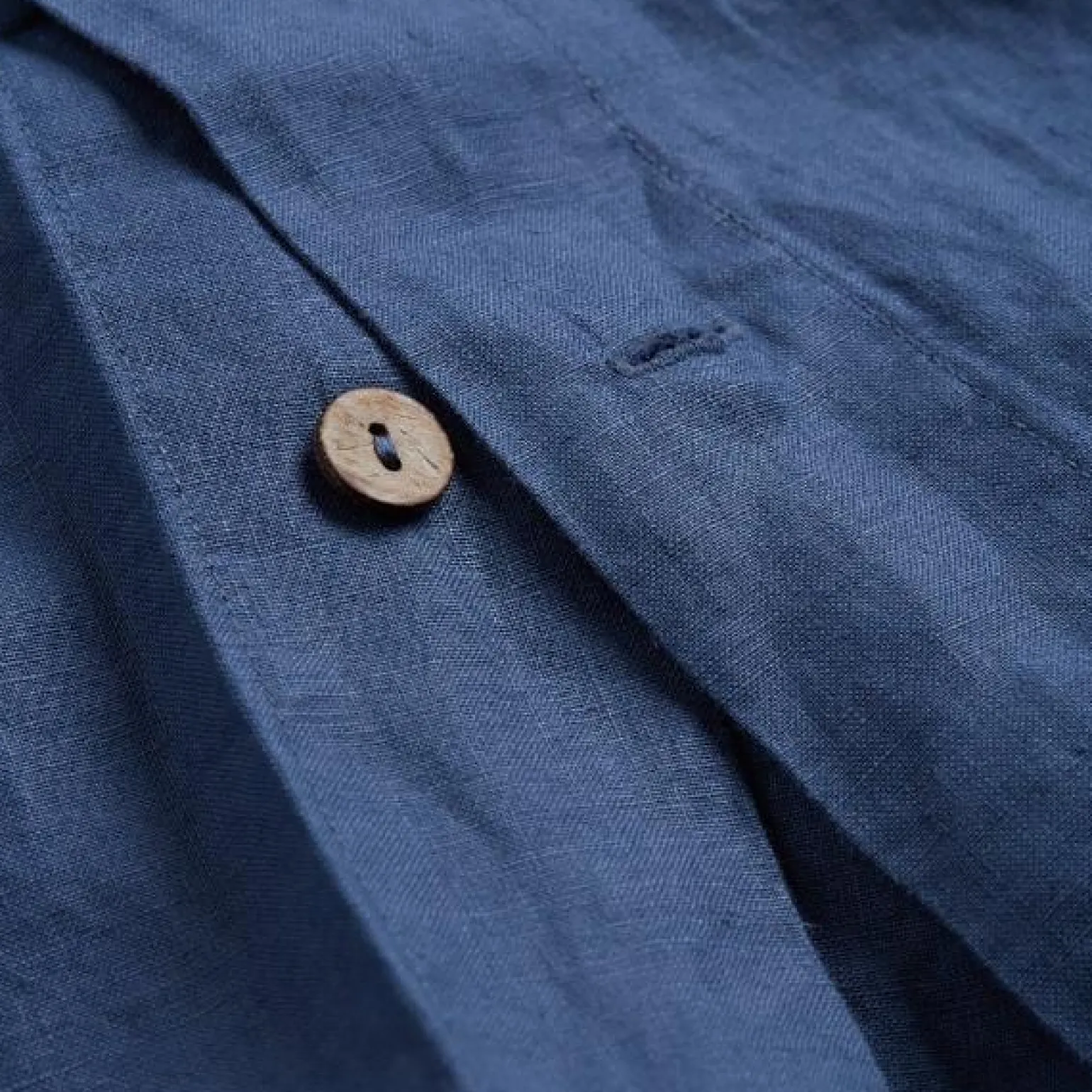 Blueberry 100% Linen Duvet Cover