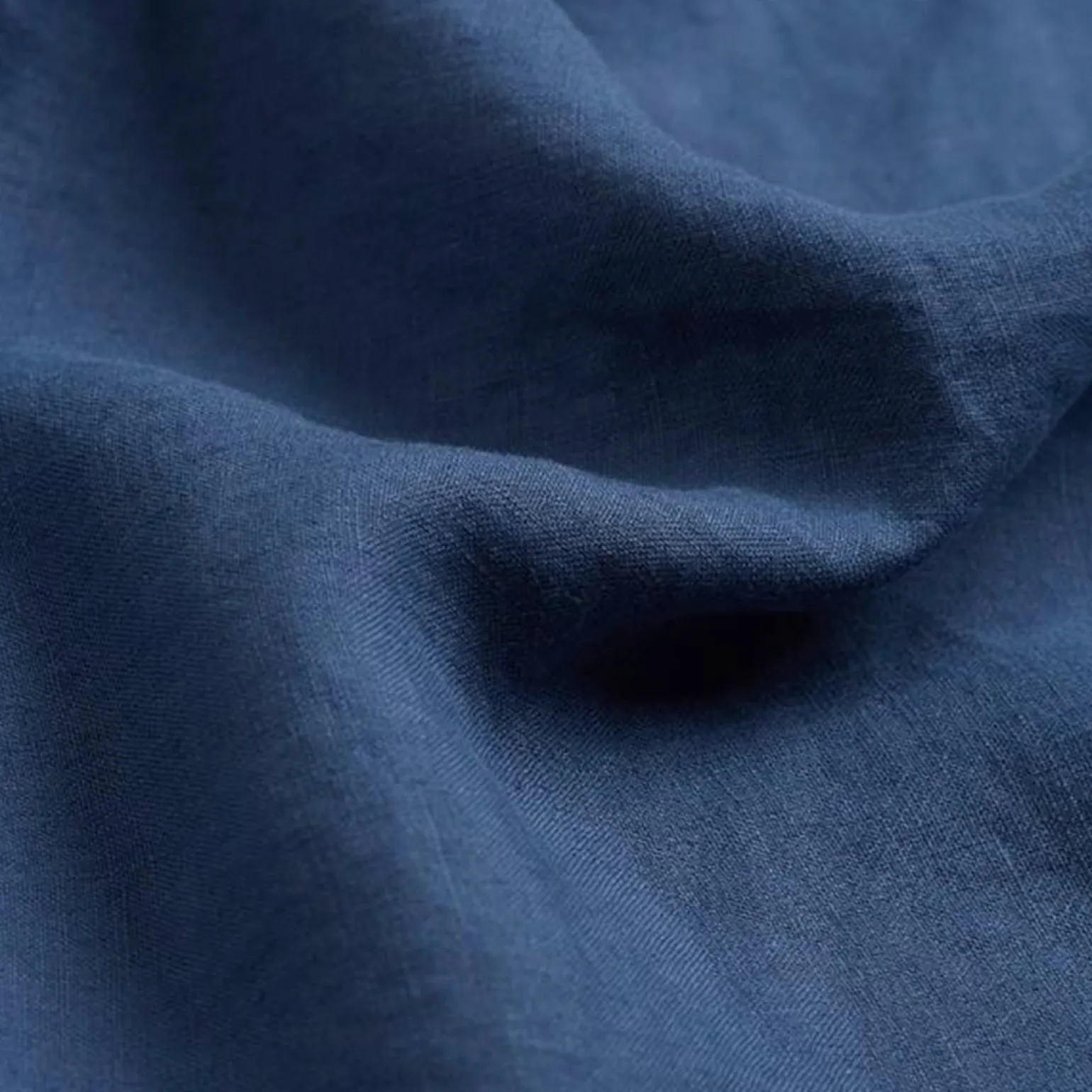 Blueberry Linen Blend Duvet Cover