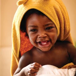 Buttercup Cotton Woodland Animal Hooded Towel