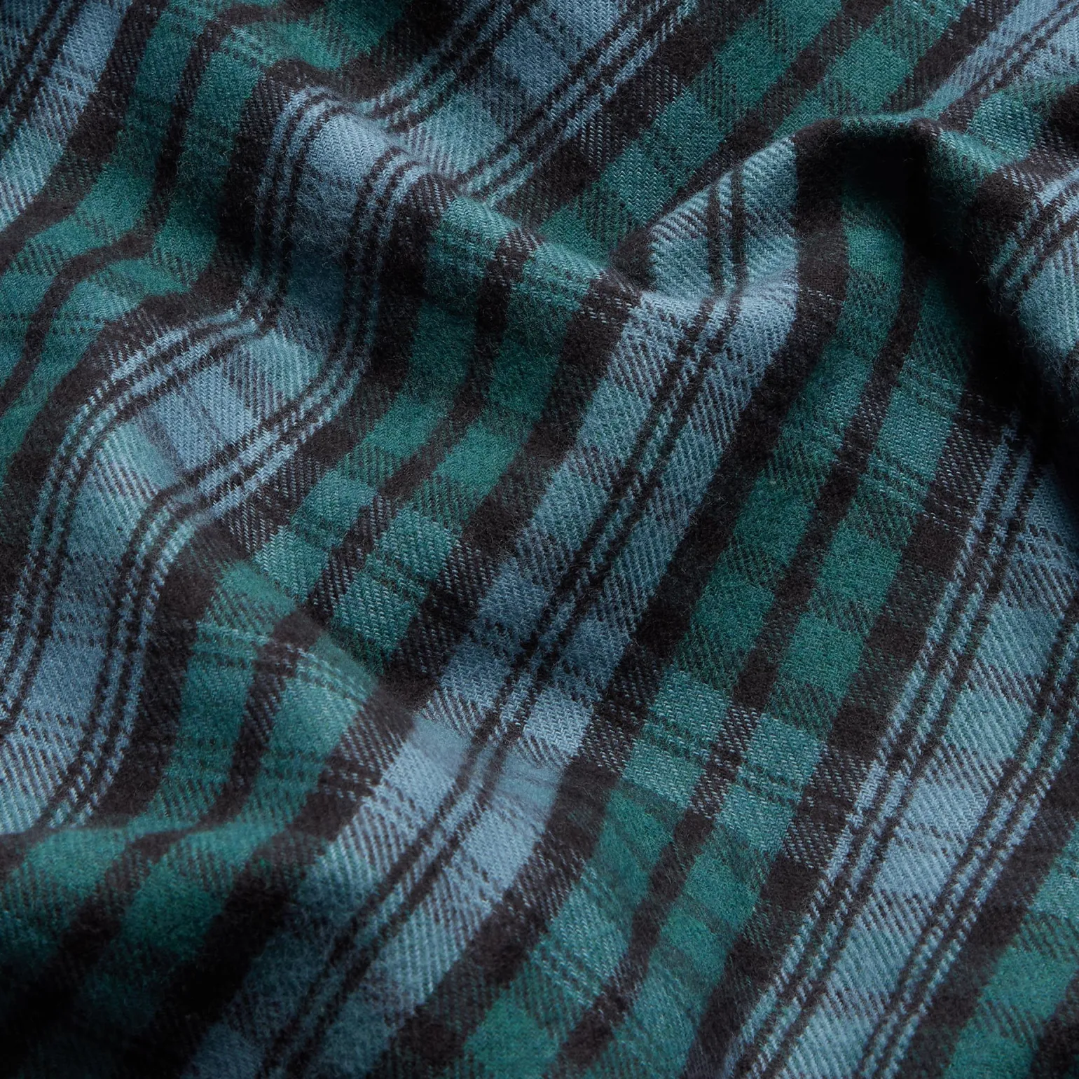 Canopy Heathcliff Plaid Flannel Cotton Duvet Cover
