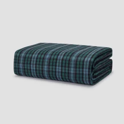 Canopy Heathcliff Plaid Flannel Cotton Duvet Cover
