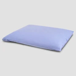Celeste Blue Linen Blend Pillowcases (Pair)