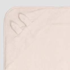 Chalk Cotton Woodland Animal Hooded Towel