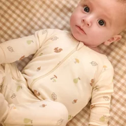 Chalk Long Sleeve Sleepsuit