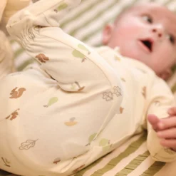 Chalk Long Sleeve Sleepsuit