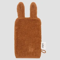 Chestnut Cotton Woodland Animal Bath Mitt