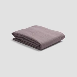 Elderberry Linen Blend Flat Sheet