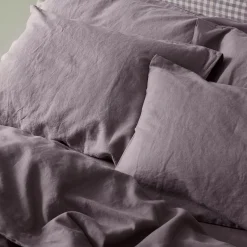 Elderberry Linen Blend Pillowcase (Pair)