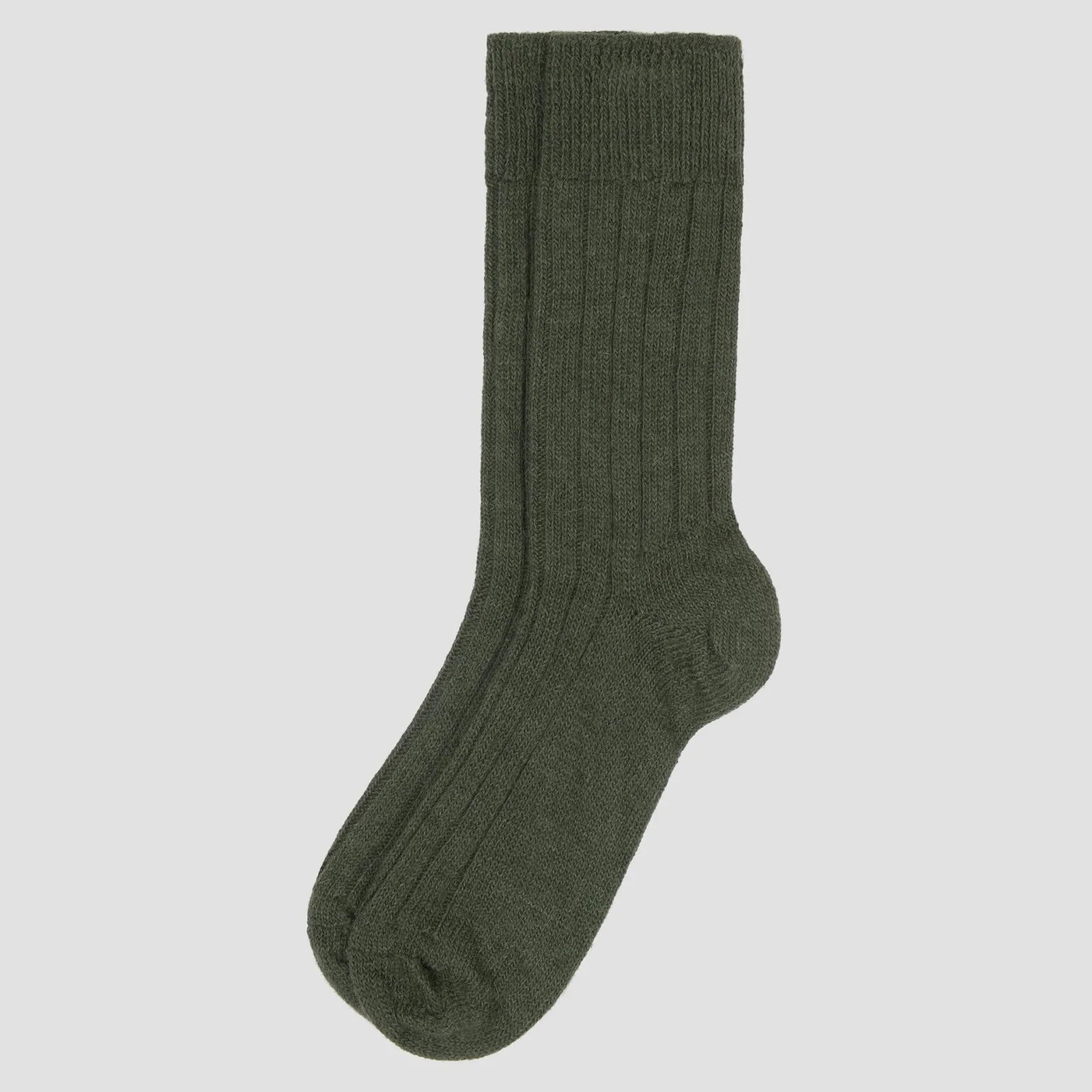 Fern Green Alpaca Socks
