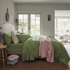 French Rose Waffle Cotton Throw