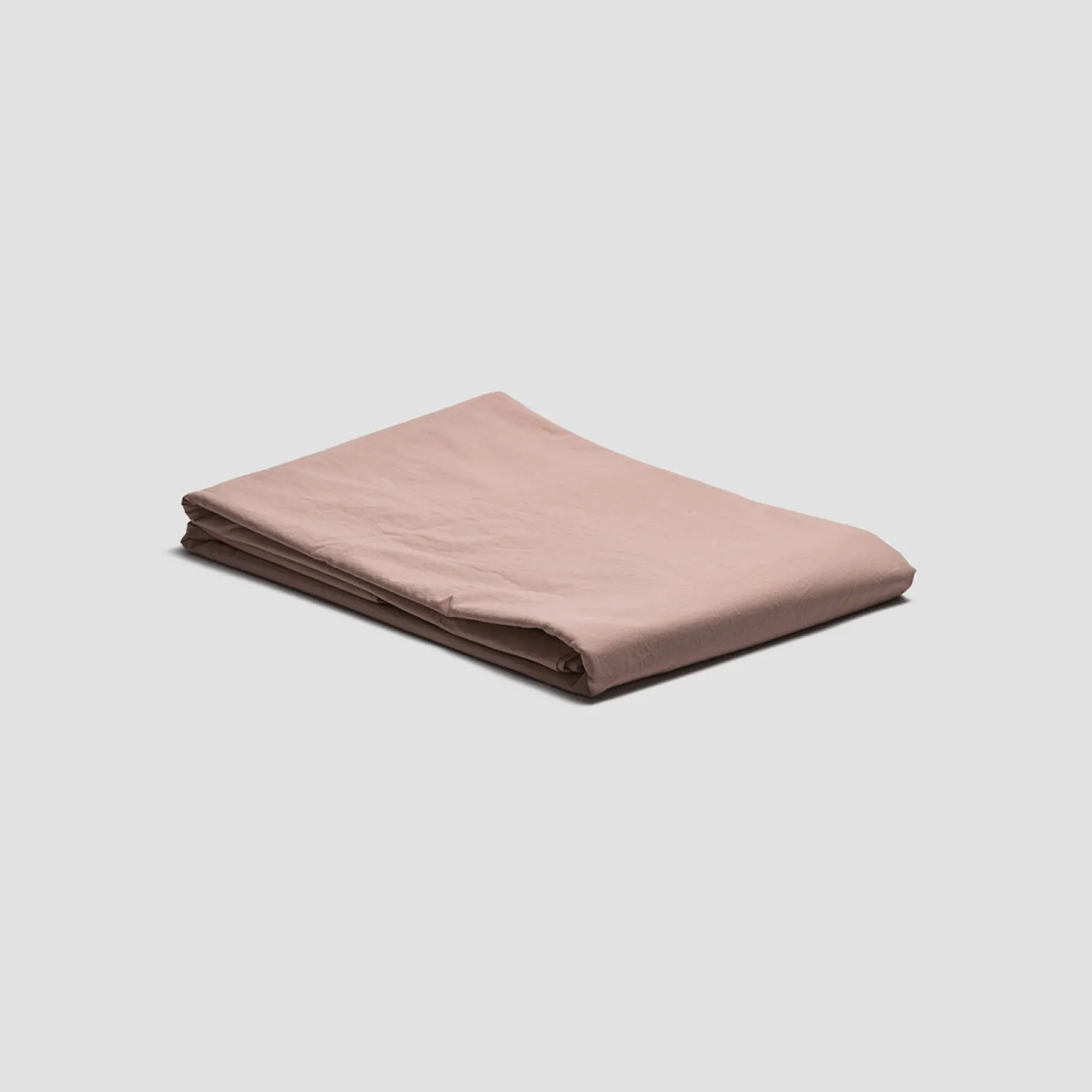 French Rose Washed Cotton Percale Duvet Cover