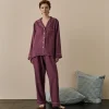 Fresh Fig Linen Pajama Set