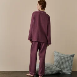 Fresh Fig Linen Pajama Set
