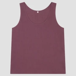 Fresh Fig Linen Tencel Cami Top