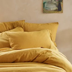Honey 100% Linen Pillowcases (Pair)