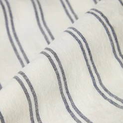 Ivory Kemptown Stripe Linen Blend Pillowcase (Pair)