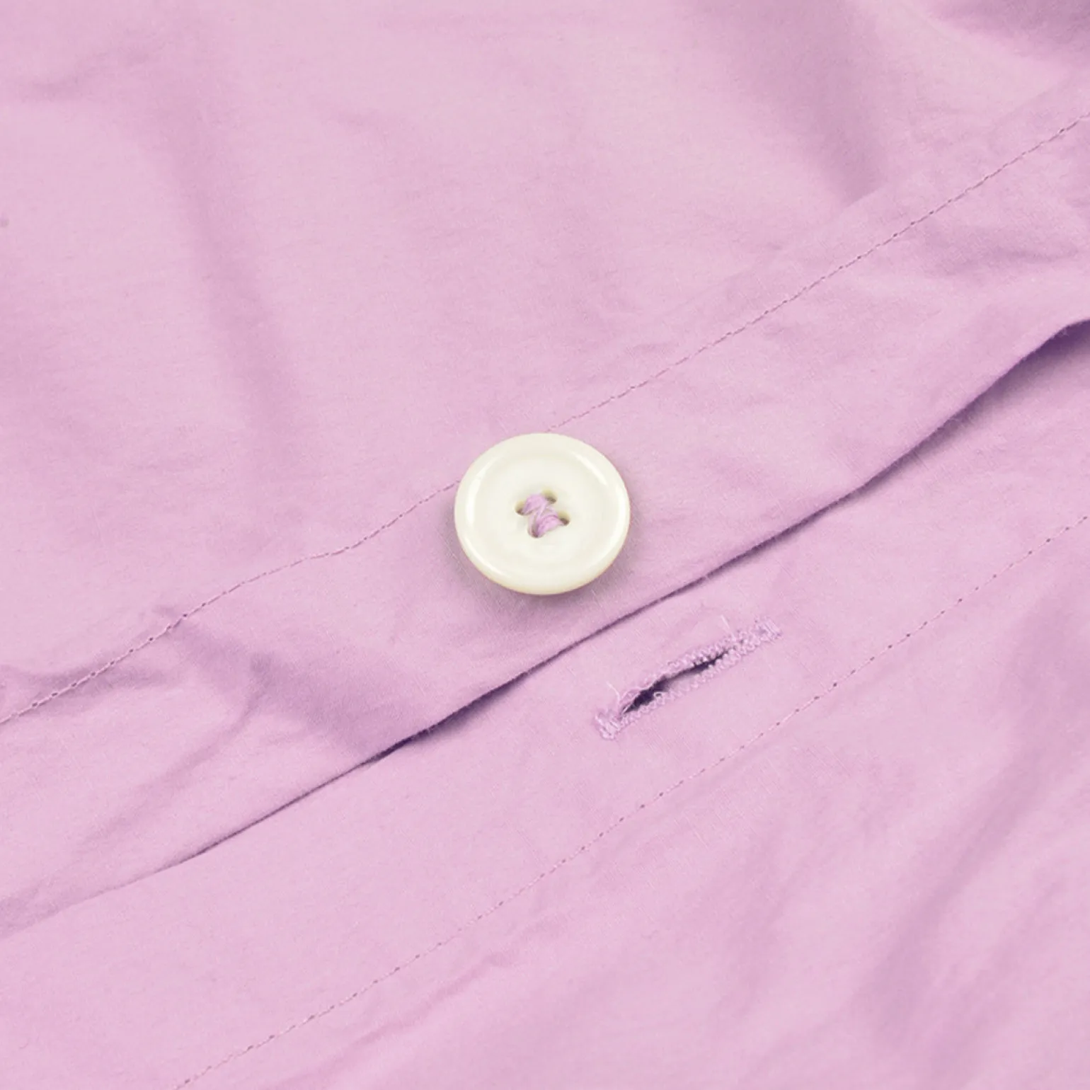 Lavender Washed Cotton Percale Duvet Cover