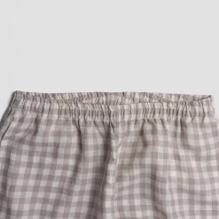 Men's Mushroom Gingham Pajama Pants
