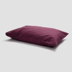 Mulberry Washed Percale Cotton Pillowcases (Pair)