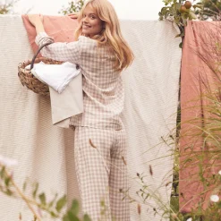 Mushroom Gingham Pajama pants