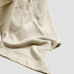 Oatmeal 100% Linen Fitted Sheet