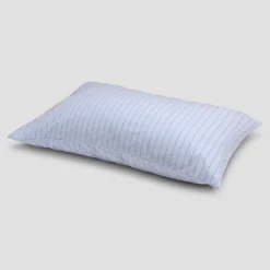 Pale Blue Favorite Shirt Stripe Cotton Pillowcases (Pair)