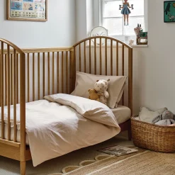 Parchment Kids Cotton Fitted Sheet