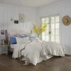 Parchment Washed Cotton Percale Duvet Cover