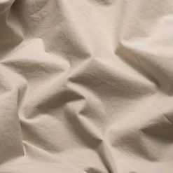 Parchment Washed Cotton Percale Flat Sheet