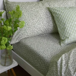 Pear Meadow Floral Cotton Pillowcases (Pair)