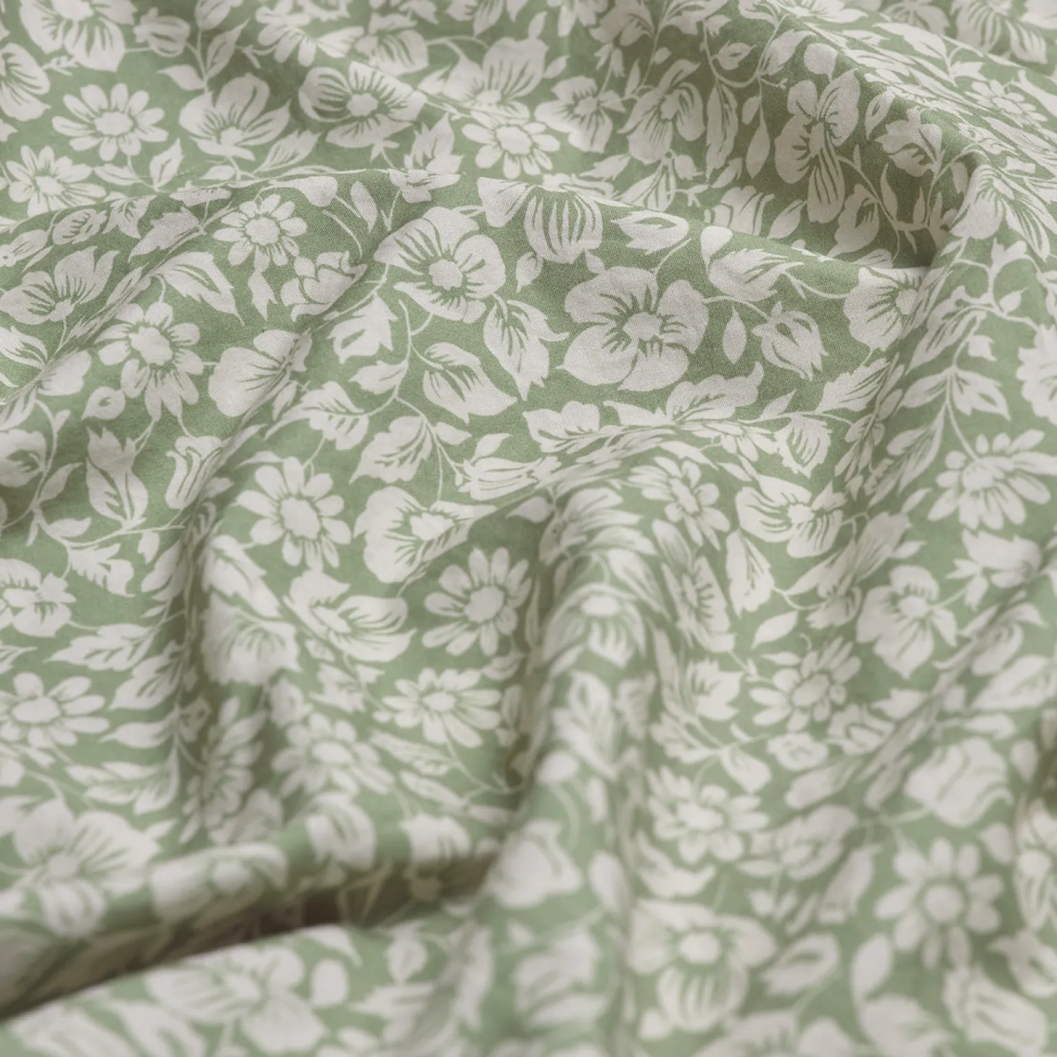 Pear Meadow Floral Cotton Pillowcases (Pair)