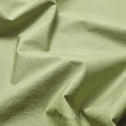 Pear Washed Cotton Percale Fitted Sheet