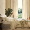 Pearl Linen Blend Duvet Cover