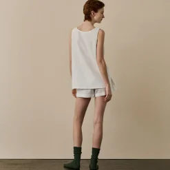 Pearl Linen Tencel Cami Set