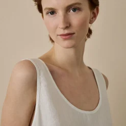 Pearl Linen Tencel Cami Top