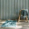 Pine Green Pembroke Stripe Cotton Bath Mat