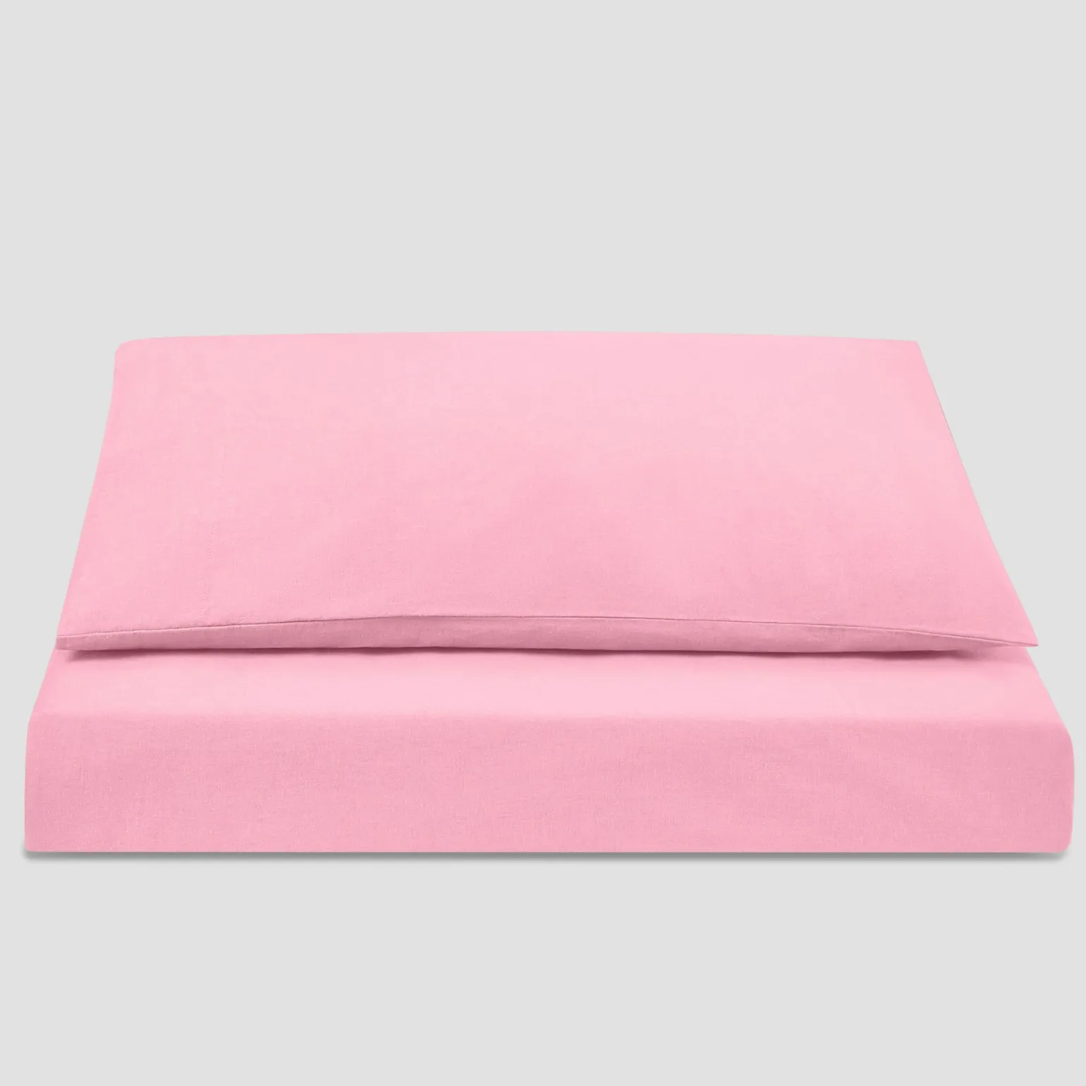 Pink Bloom Kids Linen Blend Bedding Set
