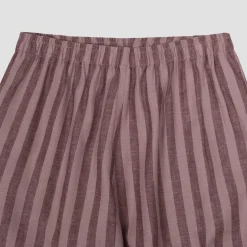 Port & Woodrose Striped Linen Pajama pants