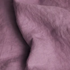 Raspberry 100% Linen Duvet Cover