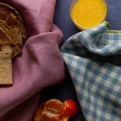 Raspberry 100% Linen Napkins Set of 4