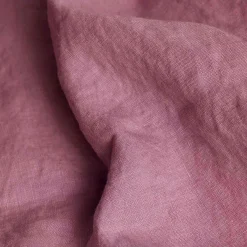 Raspberry Linen Blend Pillowcase (Pair)