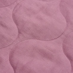 Raspberry Linen Sham (Pair) - Euro