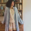 River Wandle Middlemore Linen Robe