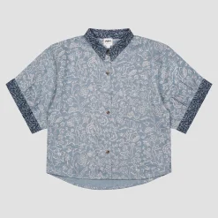 River Wandle Middlemore Linen Women’s Pajama Shorts Set