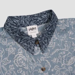 River Wandle Middlemore Linen Women’s Pajama Shorts Set