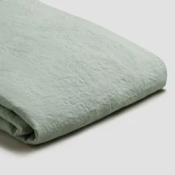 Sage Green 100% Linen Fitted Sheet