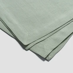 Sage Green Linen Table Runner