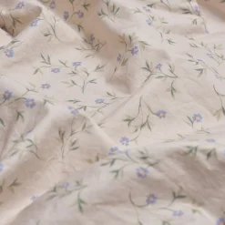Spring Sprig Cotton Fitted Sheet