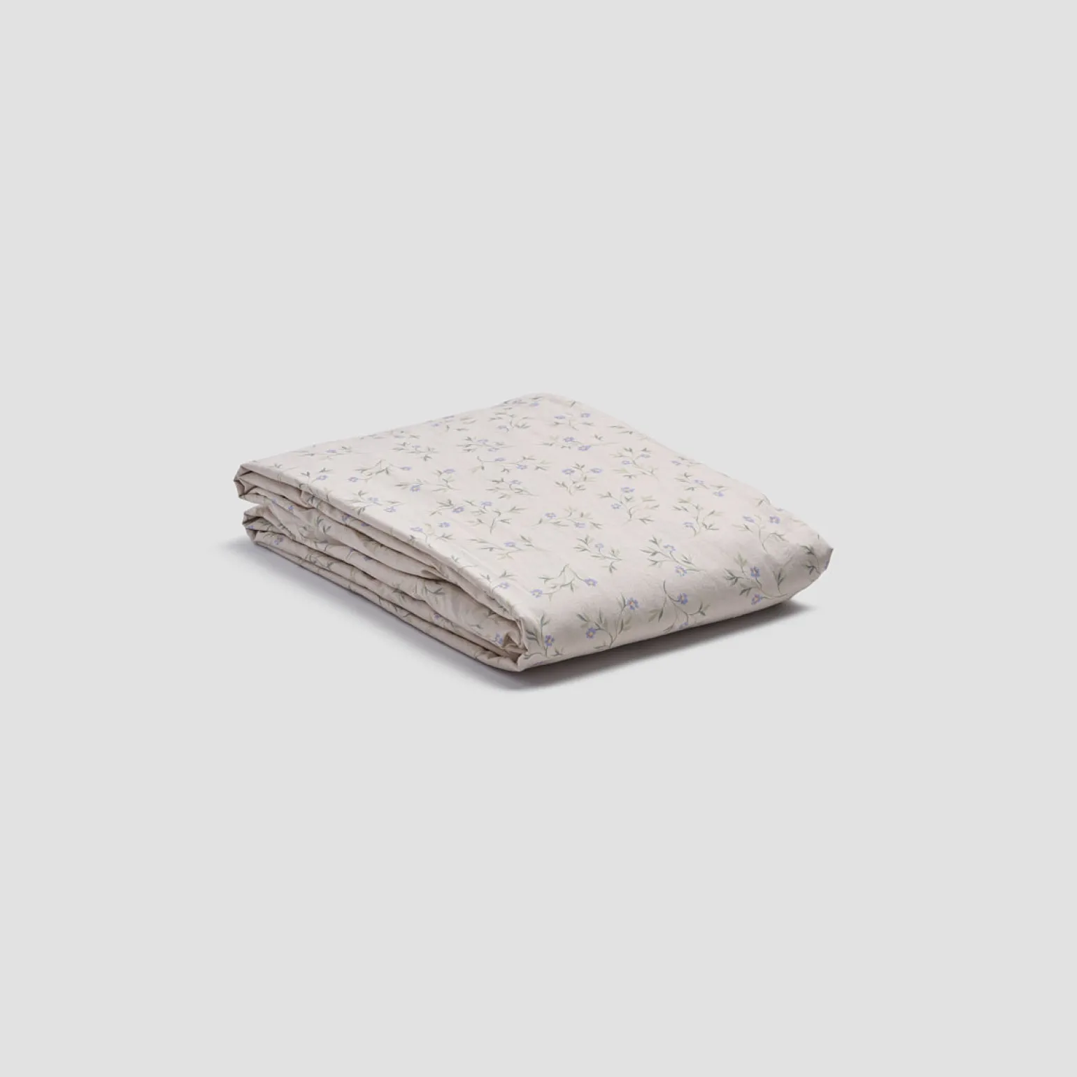 Spring Sprig Cotton Fitted Sheet